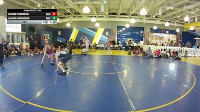 150 lbs Round 2 (8 Team) - Jacob Fuentes, Alpha Dogs vs Jaxon Arfaras, Braves WC