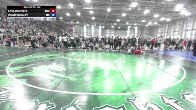 70 lbs Quarters - Saul Bautista, Washington vs Brian Smalley, Shelton Wrestling Club