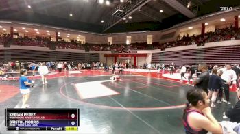 100 lbs Round 5 - Kyrian Perez, Westmoore Wrestling Club vs Bristol Norris, Husky Wrestling Club