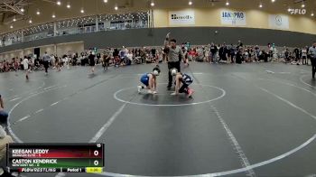56 lbs Round 1 (6 Team) - Keegan Leddy, Brawler Elite vs Caston Kendrick, New Kent WC