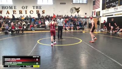 106 lbs Cons. Semi - Simon Wollner, Newman Catholic vs Conner Sullivan, Nashua-Plainfield