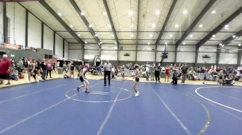 88 lbs Semifinal - Shelby Ayers, No Limits Wrestling Club vs Khloe Morrow, Mat Demon WC