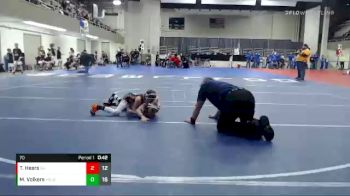 70 lbs Finals (8 Team) - Tyler Heers, Grand Rapids vs Matthew Volkers, Holdingford