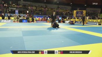 Anita Patricia Ryan-Lowe vs Emeline Brosseau 2026 IBJJF European NoGi