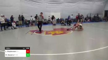 130 lbs Round Of 16 - Lucas Stephenson, Williamsport vs Michael Boozel Jr, Three Spring