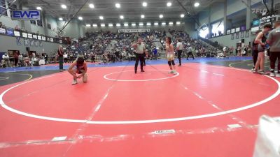 120 lbs 3rd Place - Melanie Medrano, Springdale Youth Wrestling Club vs Jaxon Burkhalter, Gentry Youth Organization Wrestling