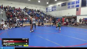 152 lbs Cons. Round 4 - Micah Tungcab, Murrieta Mesa vs Michael Caico, Servite