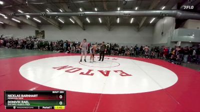 190 lbs Champ. Round 1 - DonIvin Rael, Dolores Huerta Prep vs Nicklas Barnhart, Mountain View