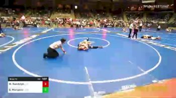 92 lbs Rd Of 32 - Murphy Randolph, Abilene Kids vs Gavin Mangano, Legacy Dragons