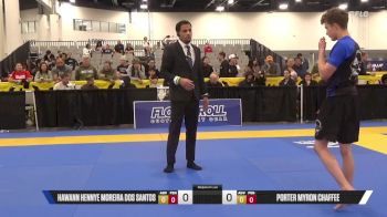 Porter Myron Chaffee vs Hawann Hennye Moreira Dos Santos 2025 World IBJJF Jiu-Jitsu No-Gi Championship