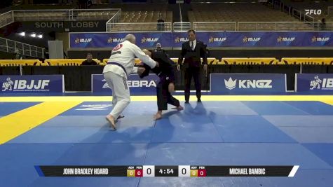 Michael Bambic vs John Bradley Hoard 2026 Pan Jiu Jitsu IBJJF Championship