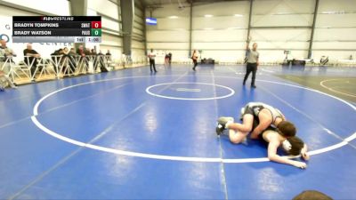 105 lbs Round 5 (3pm Friday) - Brady Watson, PA USA vs Bradyn Tompkins, Michigan S.W.A.T.