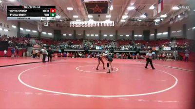 107 lbs Semifinal - Fiona Smith, Franklin vs Aurie Sneed, Arlington Martin