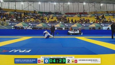 LUIS MARIA DE ABOIM MACDOWELL vs ROBERTO JU SANTANA DA SILVA 2026 FPJJ Campeonato Paulista