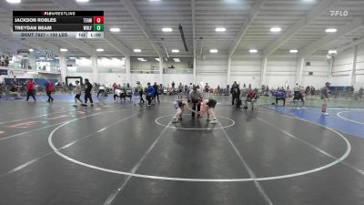100 lbs Consi Of 4 - Jackson Robles, Team Tugman vs Treydan Beam, Wolfgang Wrestling Academy