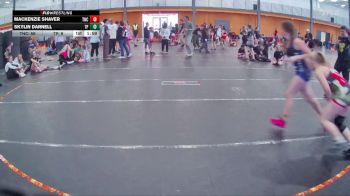 138 lbs Round 2 (4 Team) - Skylin Darnell, Team Palmetto Purple vs Mackenzie Shaver, Team NC Wrestling Club