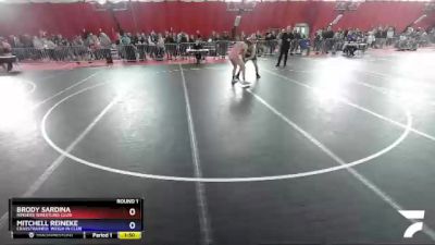 195 lbs Round 1 - Brody Sardina, Ringers Wrestling Club vs Mitchell Reineke, CrassTrained: Weigh In Club