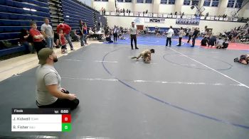 60 lbs Final - Joseph Kidwell, Team Tulsa Wrestling Club vs Beau Fisher, Salina Wrestling Club