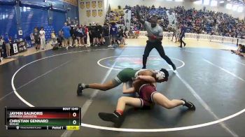 126 lbs Cons. Round 2 - Christian Gennaro, Sickles vs Jaymin Saunoris, Riverview (Sarasota)