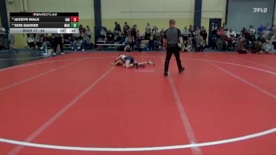 80 lbs Cons. Round 4 - Jaxsyn Walk, Immortal Athletics WC vs Tate Gauker, Mankato