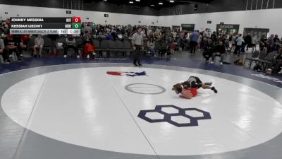 70 lbs Semis & 1st Wrestleback (8 Team) - Johnny Messina, The Outsiders Wrestling Club vs Kessiah Liechti, Nebraska Elite