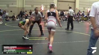 108 lbs Placement - Ysabelle Ocampo, Beast Mode WA Pink vs Callie Weisgerber, Metro All Stars