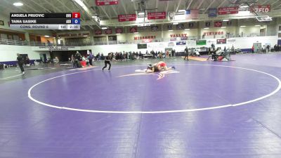 207 lbs Cons. Round 6 - Andjela Prijovic, Grand View vs Taina Uasike, Adams State