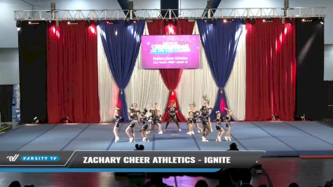 Zachary Cheer Athletics - Ignite [2021 L1.1 Youth - PREP - Small - B Day 1] 2021 The American Spectacular DI & DII