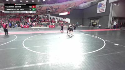 120 lbs 5th Place Match - Kailyana Gehrke, Winneconne vs Jenesis Avila-Cante, AVILA COMBAT LABORATORIES