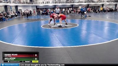 Elite 165 lbs 1st Place Match - Nick Novak, St. Cloud State vs Manny Rojas, Iowa State