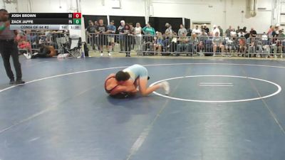 150 lbs Consi Of 64 #2 - Josh Brown, SC vs Zack Jaffe, PA