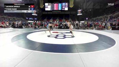 175 lbs Cons. Rd Of 32 - Jackson Angelo, PA vs Tyson Clear, OH