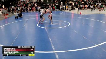 175 lbs Champ. Round 1 - Daceson Morgan, Lincoln Northeast vs Lakin Stange, Crofton-Bloomfield