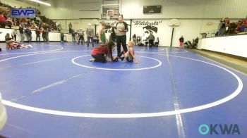 70 lbs Rr Rnd 5 - Jake Potts, Wagoner Takedown Club vs Jackson Jones, Warner Eagles Youth Wrestling