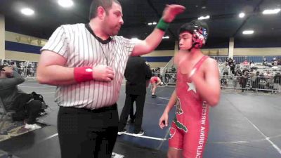 116 lbs Round Of 16 - Everett Roorda, Grindhouse WC vs Bruce Oretga, Bay Area Dragons WC