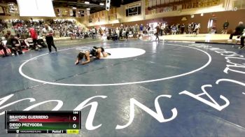 144 lbs Champ. Round 1 - Brayden Guerrero, Liberty vs Diego Przygoda, Colony