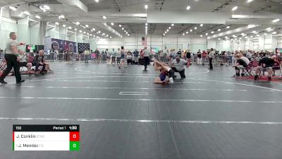 150 lbs Quarterfinal - Jaeckez Mendez, FishEyeWrestling vs James Conklin, Bitetto Trained Wrestling Club