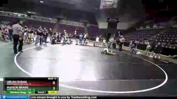 77 lbs Round 5 (10 Team) - Hudson Bragg, Bear Cave Wrestling Club vs Urijah Duran, Duran Wrestling Club