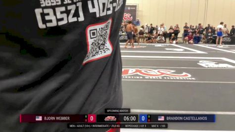 Bjorn Webber vs Brandon Castellanos 2025 ADCC Orlando Open/Youth Trials