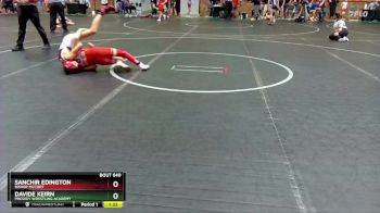 96 lbs Round 3 - Sanchir Edington, Bishop McCort vs Davide Keirn, Prodigy Wrestling Academy