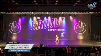 Rainbow Dance Academy - Isabella Matheny [2023 Youth - Solo - Jazz Day 1] 2023 GROOVE Dance Grand Nationals