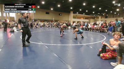 113 lbs Finals (2 Team) - Kenny Villon, Elevation WC vs Alexander McGowan, PWC