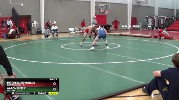 174 lbs Finals (2 Team) - Mitchell Reynolds, Olivet College vs Aaron Evely, St Claire CC