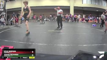 125 lbs Round 5 (6 Team) - Izayah Richards, Alpha Elite vs Kyle Simpson, Dogtown