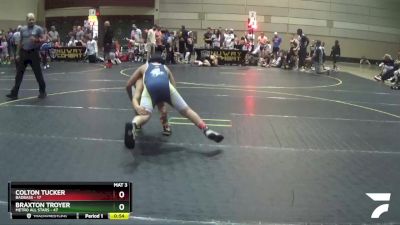 112 lbs Round 4 (6 Team) - Braxton Troyer, Metro All Stars vs Colton Tucker, BadBass