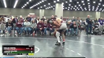 157 lbs Round 1 (16 Team) - Nolan Hertel, Wisconsin-La Crosse vs Jashon Holmes, Castleton