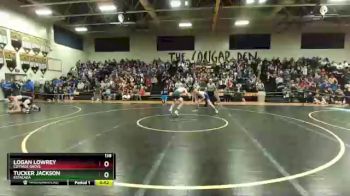 138 lbs Cons. Round 1 - Tucker Jackson, Estacada vs Logan Lowrey, Cottage Grove
