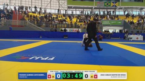 JOAO CARLOS SANTOS DE SOUZA vs VICENZO ALMEIDA LEITE BARROS CAR 2026 FPJJ Circuito Paulista GI Etapa 3