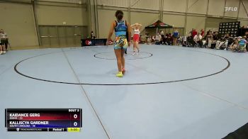 130 lbs Round 1 (8 Team) - Kaidance Gerg, Idaho vs Kalliscya Gardner, South Carolina