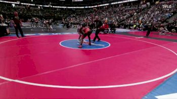 165-2A Champ. Round 1 - Cyrus Barkdoll, Wiggins School District vs Aidan Gonzales, Sedgwick County/Fleming